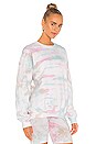 view 2 of 4 Tie Dye Collection Sweatshirt in Pastel Palette