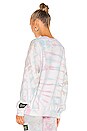 view 3 of 4 Tie Dye Collection Sweatshirt in Pastel Palette