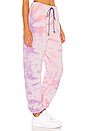 view 2 of 5 Tie Dye Collection Sweatpants in Pastel Sunset