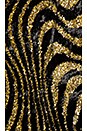 view 4 of 4 VESTIDO AVA in Black & Gold