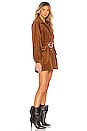 view 2 of 3 Bella Kimono Dress in Brown