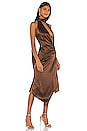 view 2 of 3 Olla Dress in Dark Brown