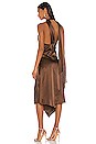 view 3 of 3 Olla Dress in Dark Brown
