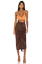 view 4 of 4 Willa V Knit Bra in Orange