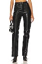 view 1 of 4 LIDRA レザーパンツ in Black