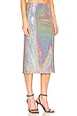 view 2 of 5 Alexa Skirt in Light Silver