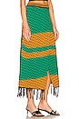 view 2 of 4 ЮБКА NALA in Green Orange Combo