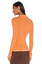 view 3 of 4 Pata V Knit Shirt in Orange