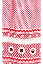 view 4 of 4 Joseff Dress in Red & White