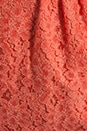 view 6 of 6 Sarus Raised Lace Short Sleeve Dress in Coral