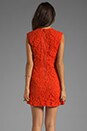 view 4 of 6 Robe Jie dentelle dessin cachemire in Bright Orange