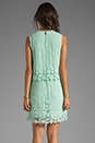 view 4 of 6 Aceline Daisy Lace Dress in Mint