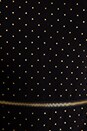 view 7 of 7 Bing Gold Dots Dress in Black