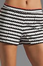 view 4 of 7 Cadhia Tribal Faille Short - Black/White in Black & White