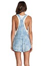 view 4 of 6 Faylinn Overalls in Light Blue