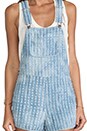 view 5 of 6 Faylinn Overalls in Light Blue