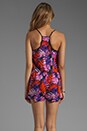 view 4 of 6 Mansi Tropical Print Tank Romper in Multi