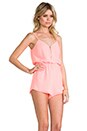 view 3 of 5 Vayu Romper in Sherbet