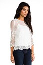 view 2 of 5 Deidra Top in White