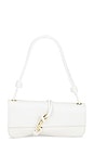 view 1 of 4 Alice Slanted Baguette Bag in Ivory