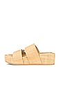 view 5 of 5 Cici Slides in Raffia