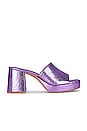 view 1 of 5 Marsha Sandal in Electric Violet Crackled Stella