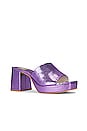 view 2 of 5 Marsha Sandal in Electric Violet Crackled Stella