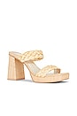 view 2 of 5 Ashby Sandal in Light Natural Raffia