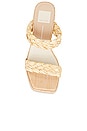 view 4 of 5 Ashby Sandal in Light Natural Raffia