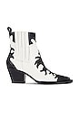 view 1 of 5 BOTTINES RENIA in Black & White