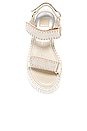 view 4 of 5 Debra Sandal in Ivory Suede