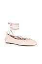 view 2 of 5 X For Love & Lemons Beate Flat in LIGHT PINK LEATHER