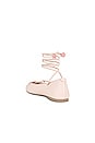 view 3 of 5 X For Love & Lemons Beate Flat in LIGHT PINK LEATHER
