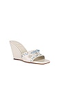 view 2 of 5 X For Love & Lemons Madale Wedge in IVORY PATENT