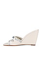 view 5 of 5 X For Love & Lemons Madale Wedge in IVORY PATENT