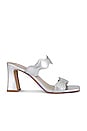 view 1 of 5 Ilva Sandal in Silver