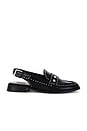 view 1 of 5 Hardi Stud Loafer in MIDNIGHT CRINKLE PATENT