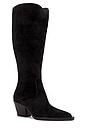 view 2 of 5 Raj Wide Calf Boot in Black