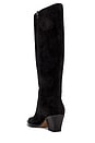 view 3 of 5 Raj Wide Calf Boot in Black