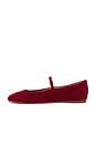 view 5 of 5 Reyes Ballet Flat in Crimson