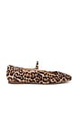 view 1 of 5 Reyes Ballet Flat in Dk Leopard