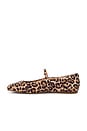 view 5 of 5 Reyes Ballet Flat in Dk Leopard