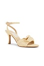 view 2 of 5 Lunete Heel in Light Natural Woven Raffia