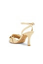 view 3 of 5 Lunete Heel in Light Natural Woven Raffia