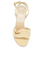 view 4 of 5 Lunete Heel in Light Natural Woven Raffia