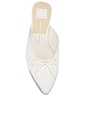 view 4 of 5 Claytn Pearl Heel in True White Satin