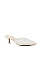 view 2 of 5 Clara Pearl Heel in True White Daisy Mesh