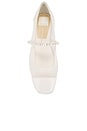 view 4 of 5 Rollin Pearl Flat in White Mesh