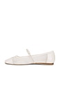 view 5 of 5 Rollin Pearl Flat in White Mesh
