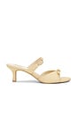 view 1 of 5 Lorali Heel in Light Natural Raffia